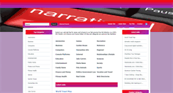 Desktop Screenshot of linknarrative.info